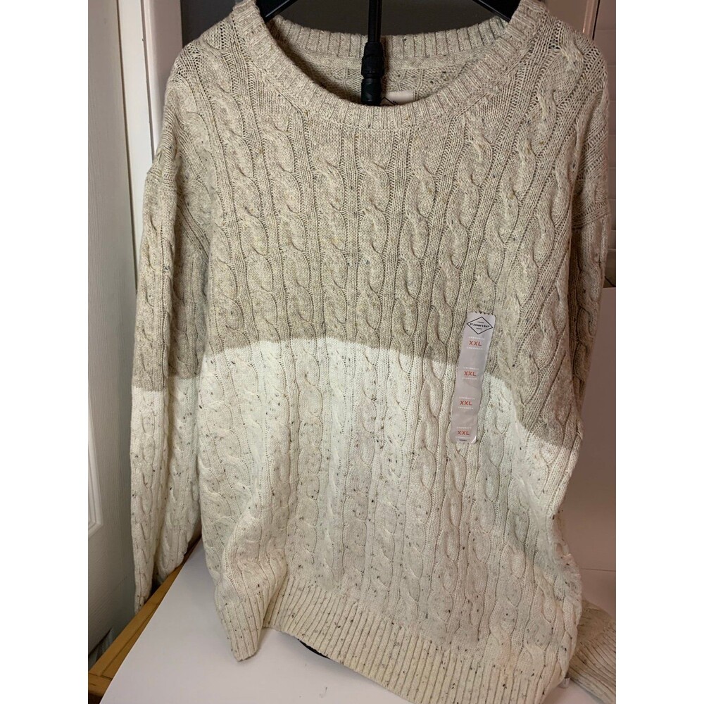 St. John's Bay Mens Crew Neck Long Sleeve Pullover Sweater Size XXL